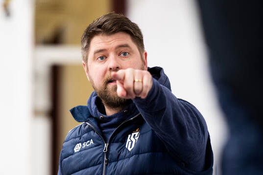 Sundsvalls tränare Jonas Lindström