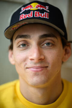 Armand Duplantis poses for a portrait