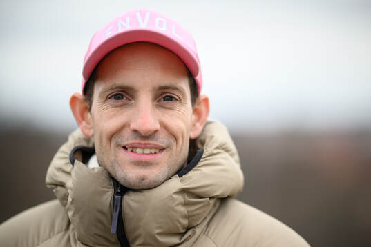 Renaud Lavillenie poses for a portrait