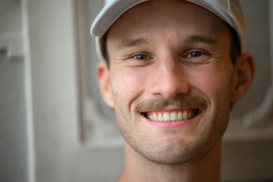 Kurtis Marschal poses for a portrait