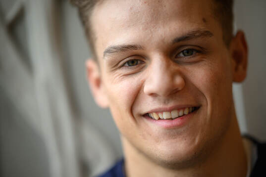 Thibaut Collet poses for a portrait