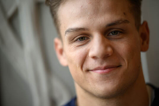 Thibaut Collet poses for a portrait