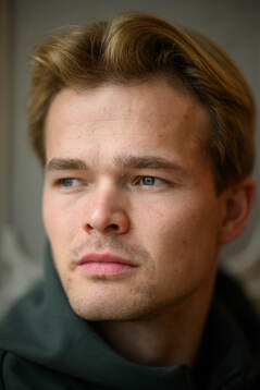 Sondre Guttormsen poses for a portrait