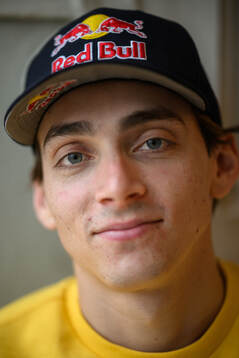 Armand Duplantis poses for a portrait