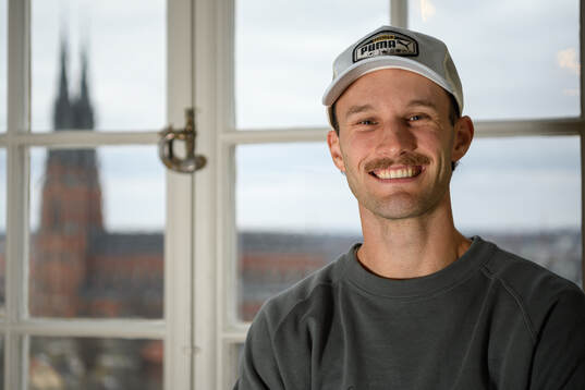 Kurtis Marschal poses for a portrait