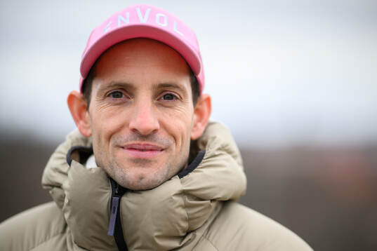 Renaud Lavillenie poses for a portrait
