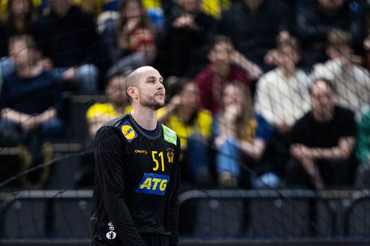 Goalkeeper Fabian Norsten of Sweden looks dejected