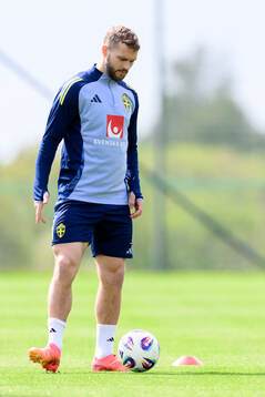 Jesper Karlström of the Swedish men's national football
