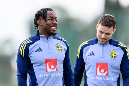 Anthony Elanga of the Swedish men's national football team