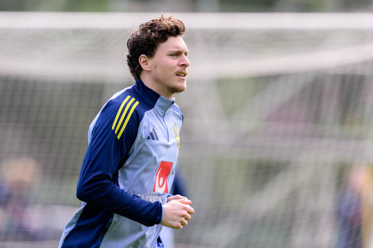 Victor Nilsson Lindelöf of the Swedish men's national