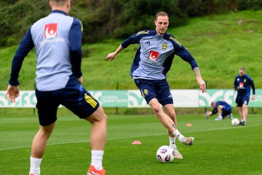 Gustaf Nilsson of the Swedish men's national football team