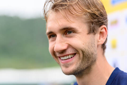 Benjamin Nygren of the Swedish men's national football team