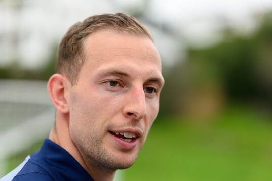 Gustaf Nilsson of the Swedish men's national football team