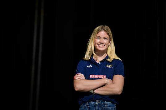 Julia Henriksson of the Swedish national athletics team
