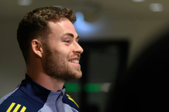 Gabriel Gudmundsson of the Swedish men's national football