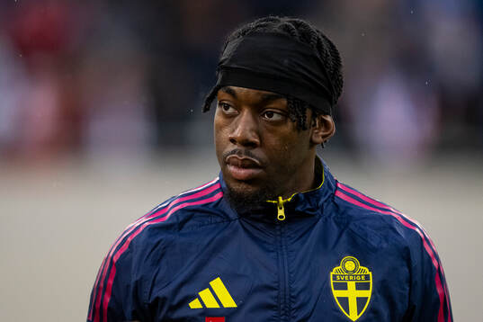 Anthony Elanga of Sweden