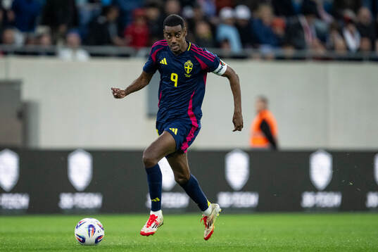 Alexander Isak of Sweden