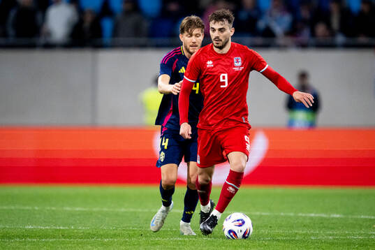 Anton Salétros of Sweden and Daniel Sinani of Luxembourg