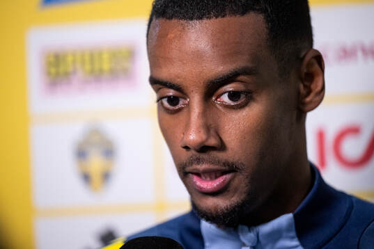 Alexander Isak of Sweden