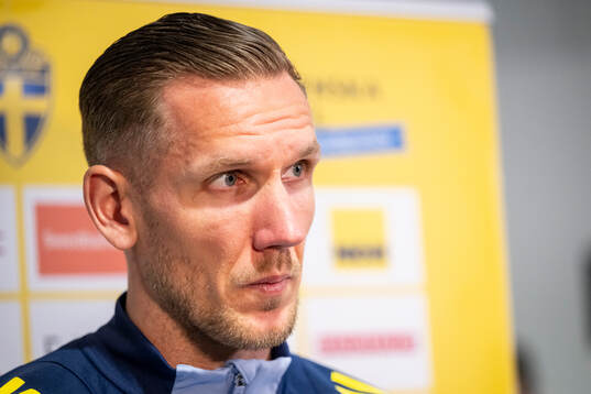 Goalkeeper Robin Olsen of Sweden