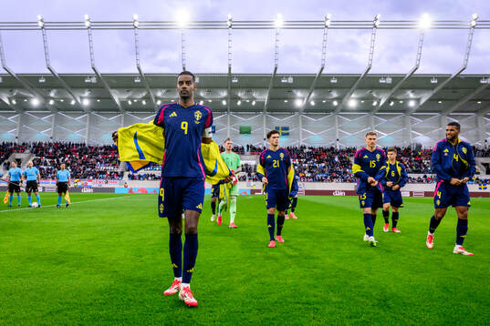 Alexander Isak of Sweden