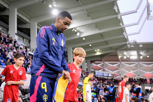 Alexander Isak of Sweden