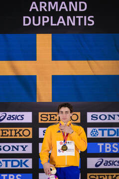 Armand Duplantis of Sweden
