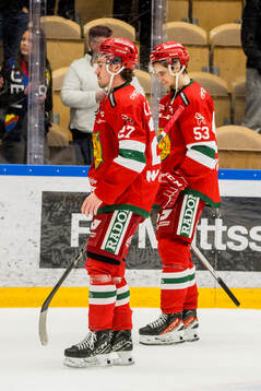 Moras Ludvig Levinsson och Lukas Smith deppar