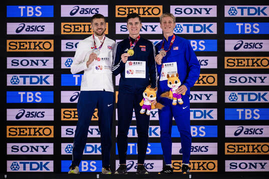 Niel Gourley of Great Britain, Jakob Asserson Ingebrigtsen