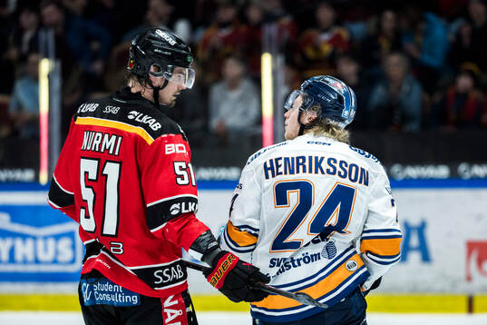 Luleås Markus Nurmi och Växjös Karl Henriksson