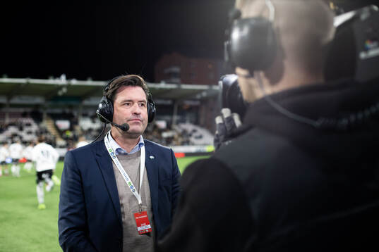 Matchdelegat Nicklas Lauwell