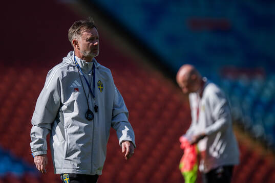Head coach Peter Gerhardsson