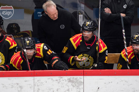 Brynäs Tyler Vesel har ont
