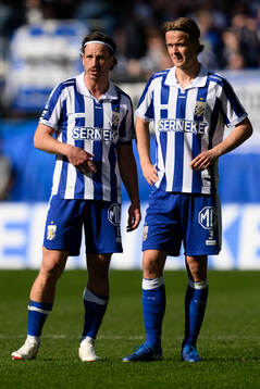 IFK Göteborgs Gustav Svensson och August Erlingmark