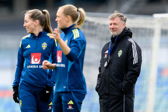 Head coach Peter Gerhardsson