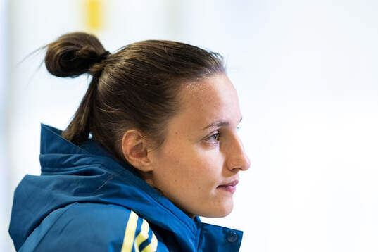 Nathalie Björn of the Swedish women's national football