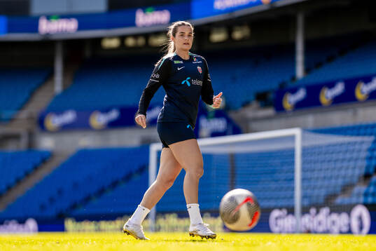Andrea Norheim of the Norwegian women's national football