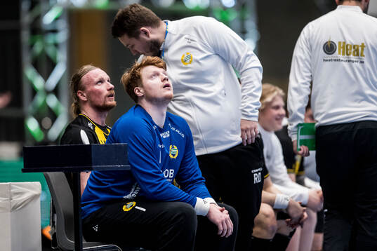 Hammarbys målvakt Linus Bergh