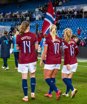 Signe Gaupset, Cathinka Tandberg and Justine Kielland of