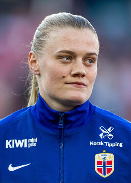 Mathilde Harviken of Norway line up