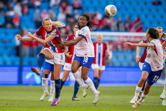 Synne Sofie Kinden Jensen of Norway and Oriane