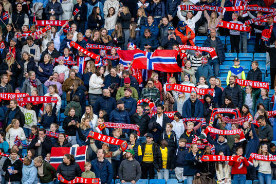 during the UEFA Women’s Nations League football match