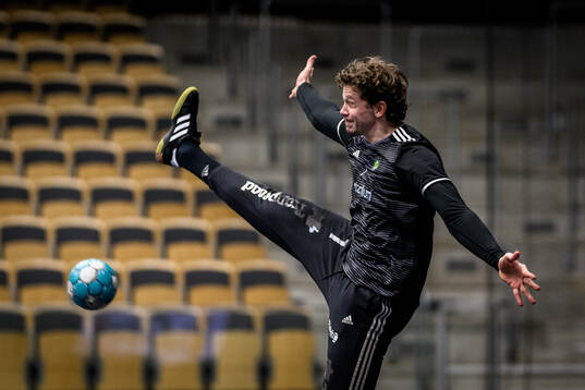 Målvakt Oscar Sävinger