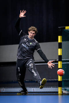 Målvakt Oscar Sävinger