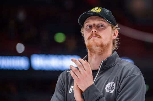 Brynäs Jacob Bengtsson jublar