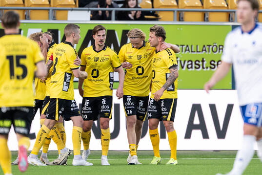 Elfsborgs spelare jublar