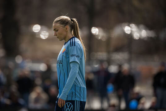 Djurgårdens Ebba Hed deppar