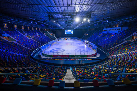 Interiör vy av Hovet