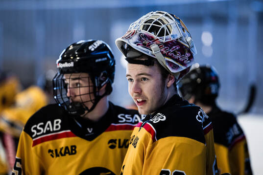 Luleås målvakt Axel Markström