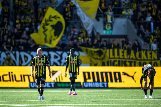 Häckens Mikkel Rygaard Jensen deppar